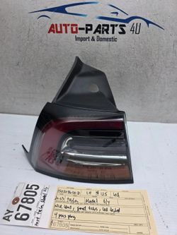 4pinsplug 2020 - 2022 TESLA MODEL 3 / Y LEFT DRIVER LED TAIL LIGHT OEM AY67805