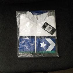 Converse White Windbreaker