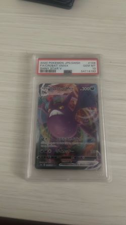 PSA 10 CROBAT JPN FA/VMAX SHINY STAR V #109 GEM MT (contact info removed)2