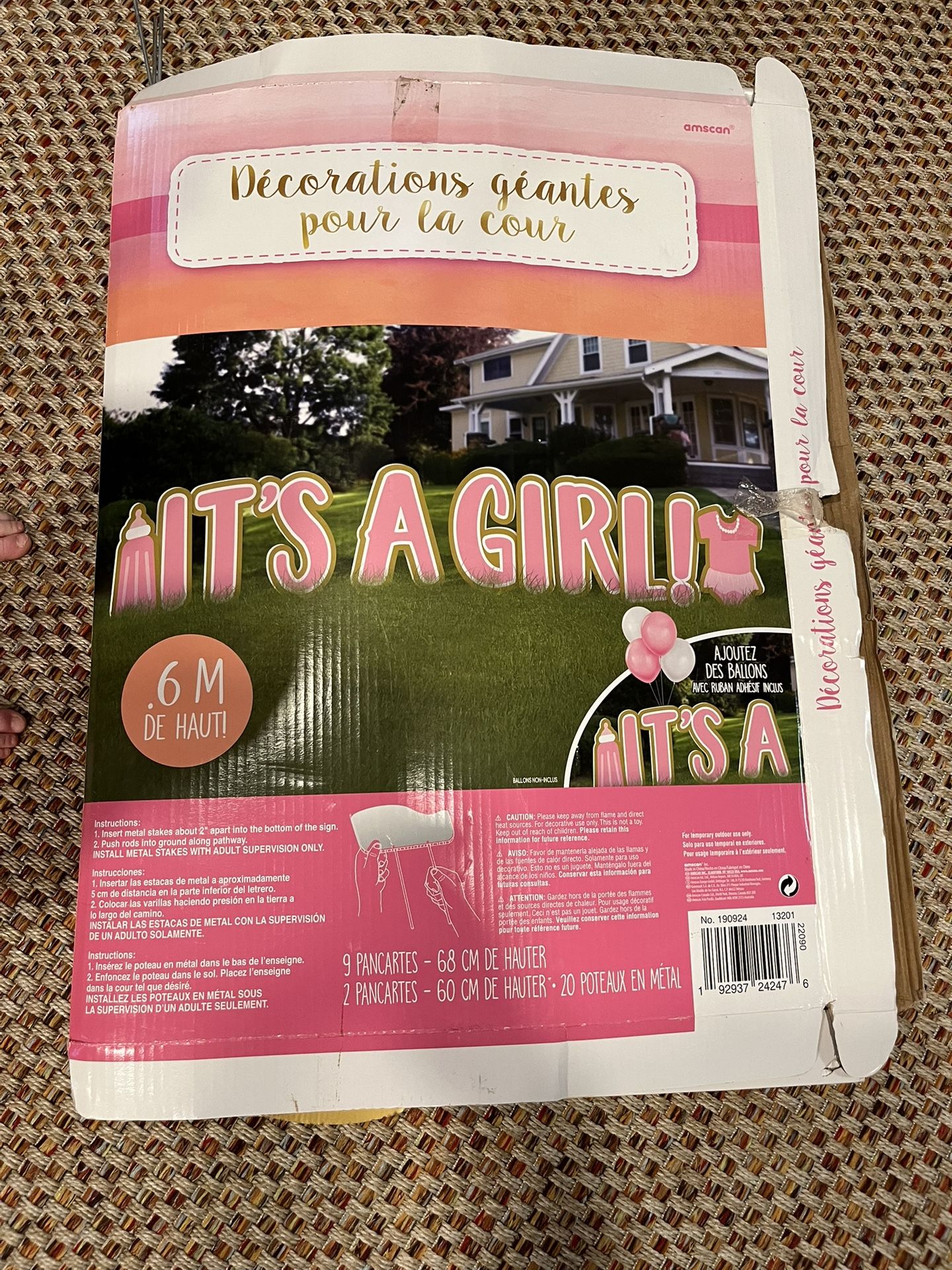 It’s A Girl Yard Decorations
