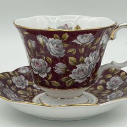 Vintage English Made Tea Cup And Saucer