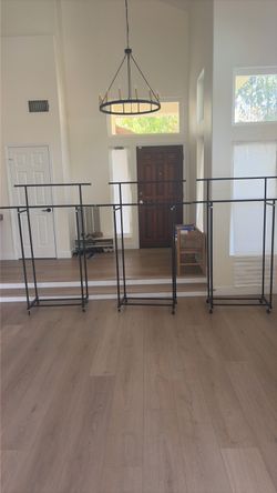 Clothes Rack on wheels Clothing Storage Hanging system