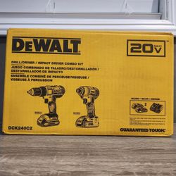 New DeWalt Drill/Driver Impact Driver Combo Kit, $150 FIRM 