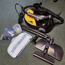 NEW! Heavy-Duty Steam Cleaner with Accessories 