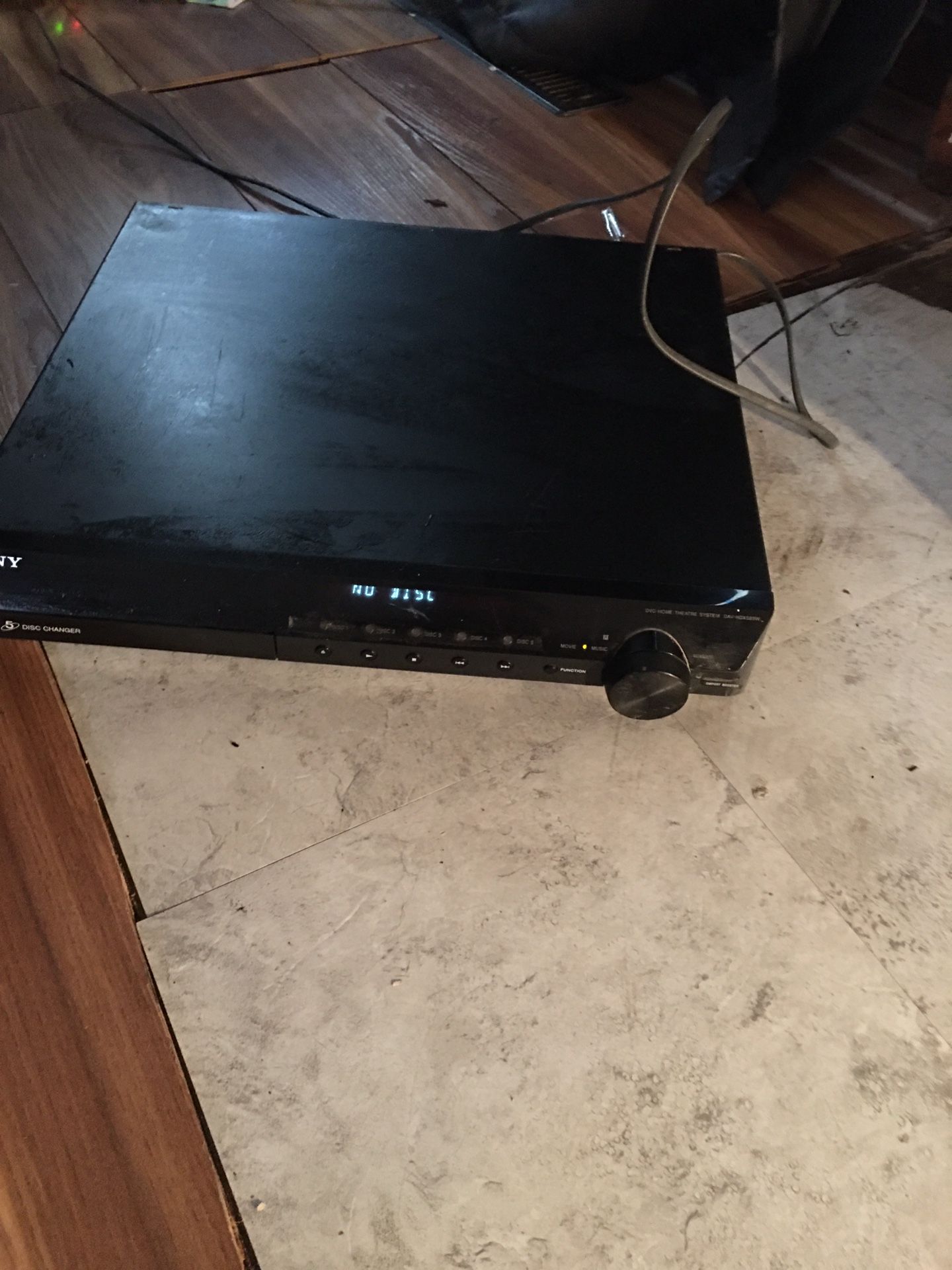 Sony Home Theater System 5 Disc