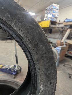 (1) Continental Procontact Tire 255/45R19