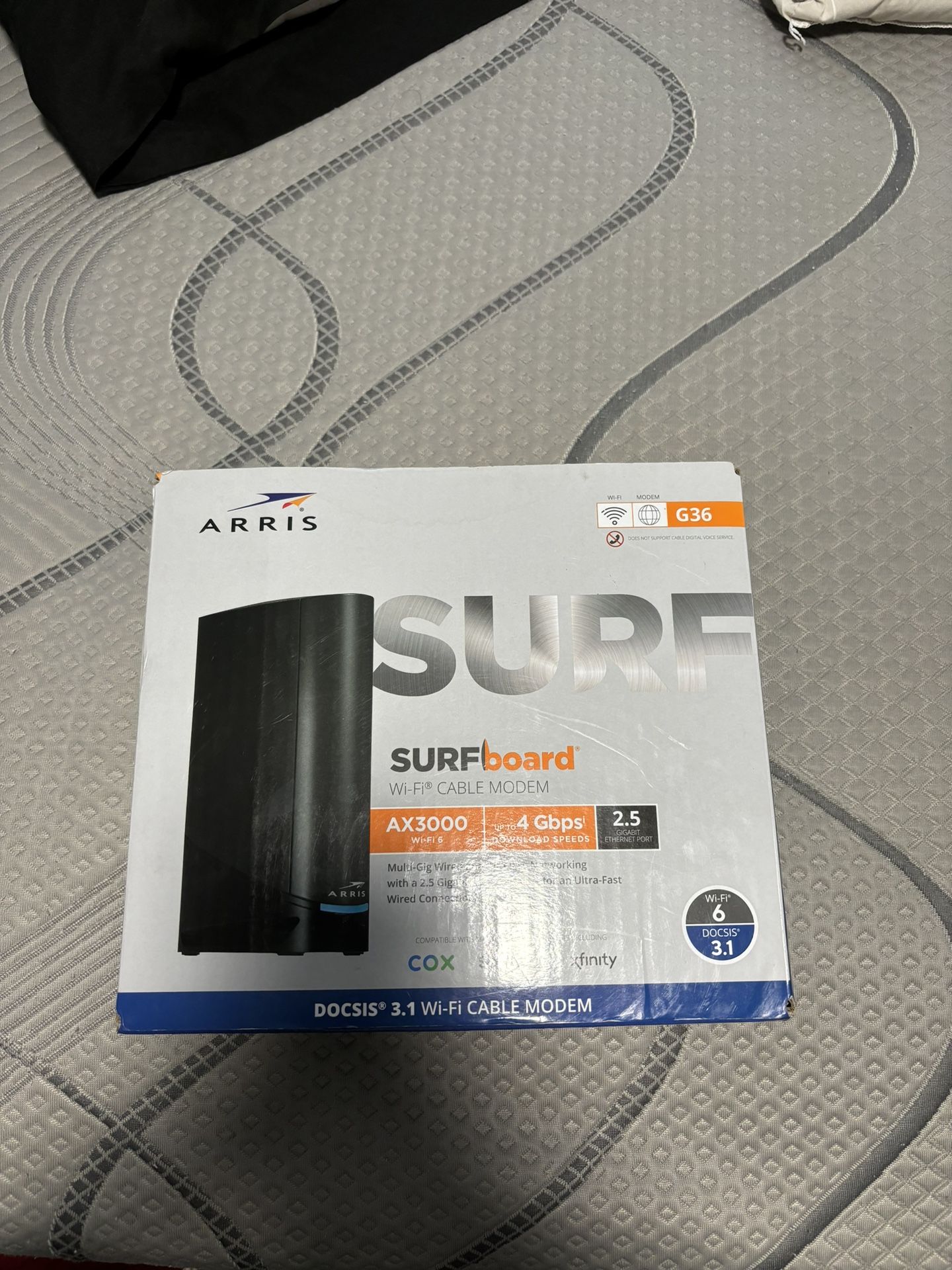 Arris G36 WIFI 6 Modem