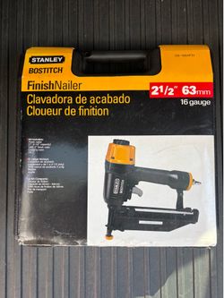 Stanley Bostitch SB-1664FN 16-Gauge Finish Nailer w/ Original Case, Manual & Nails