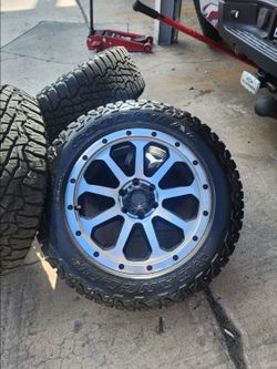 Chevy Silverado rims and tires
