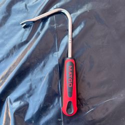 Matco 9.25" Bent Door Trim Upholstery Remover Tool Red Handle UP44