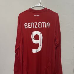 Real Madrid 2011-12 3rd Benzema Jersey (Medium Large XL)