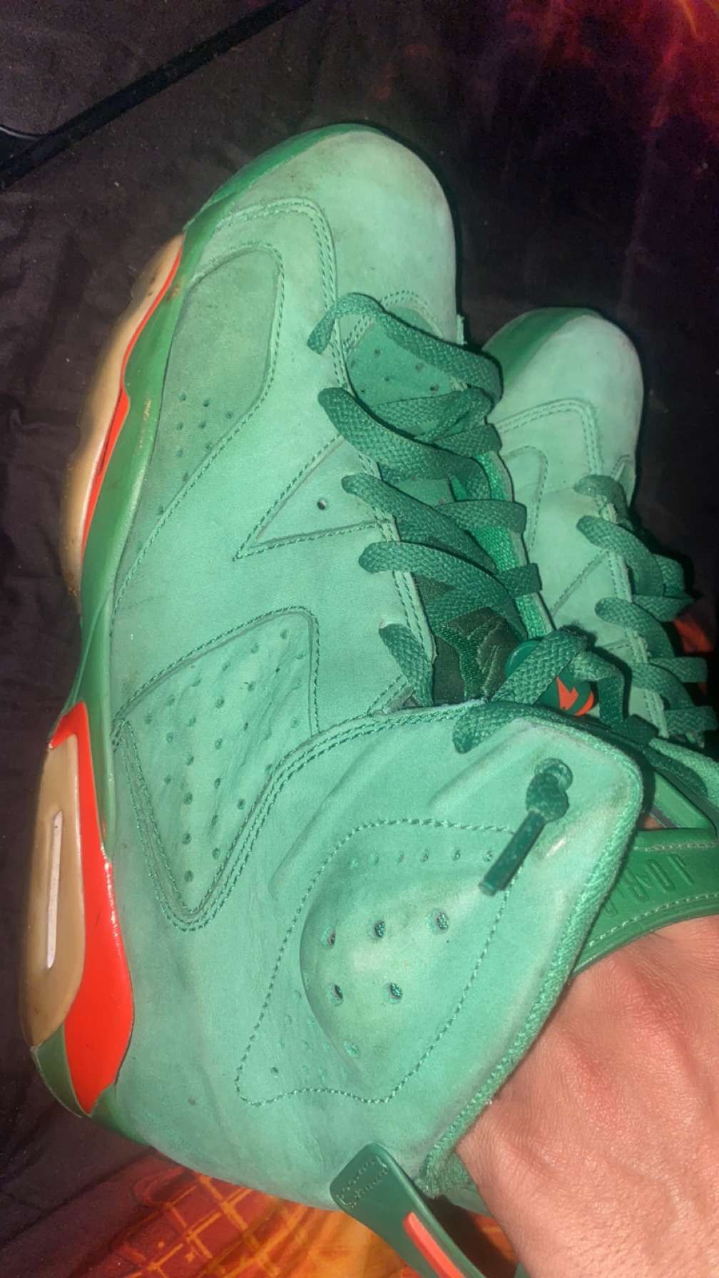 Jordan 6’s Retro Gatorade Green 