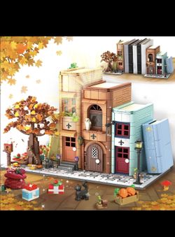 TOKMOC 1488 Pieces, Magic Bookends Building Block Set