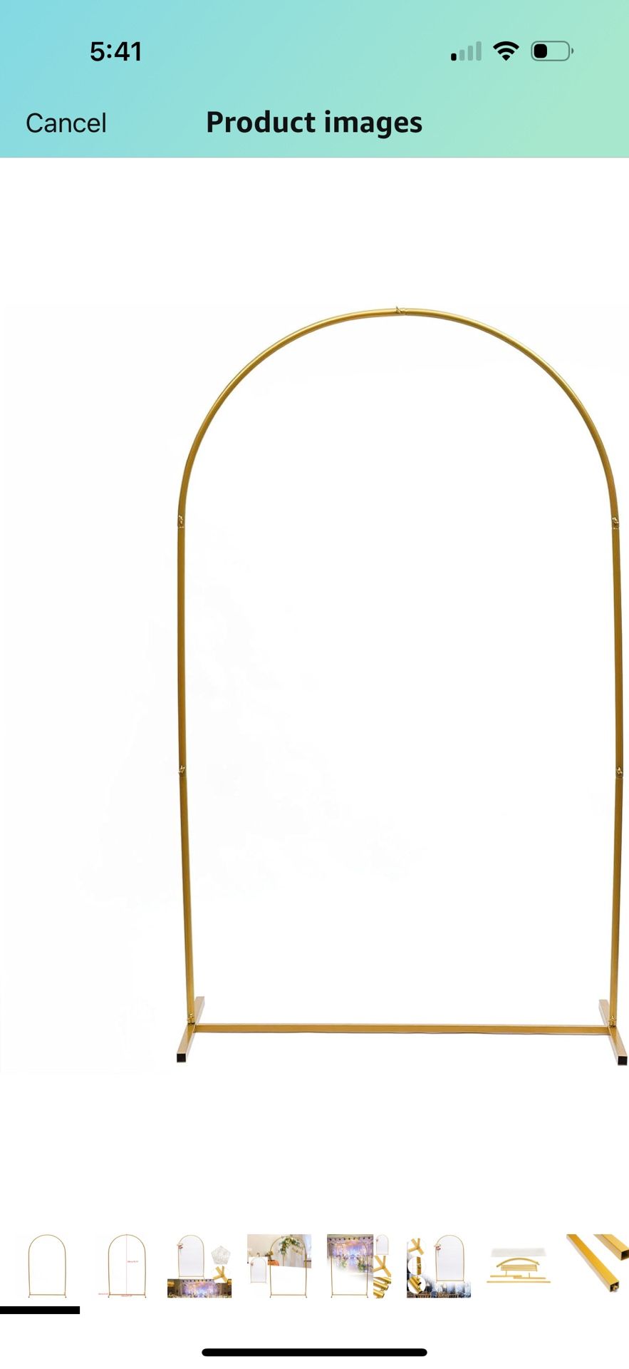 t Iron Arch Backdrop Arch Backdrop Decorative