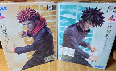 Jujutsu Kaisen Itadori and Megumi figure