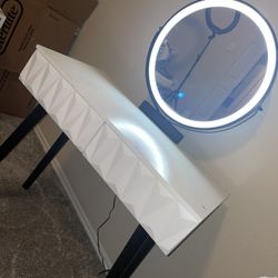 LED Mirror Desk 