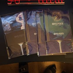 Sealed One Piece TCG Storage Boxes