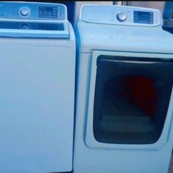 SAMSUNG SET WASHER AND ELECTRIC DRYER WORKING PERFECT 
