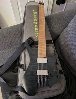 Strandberg 7 string guitar with tremolo bar