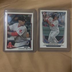 Mookie Betts Rookie card Lot