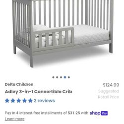 Adley 3-in-1 Crib