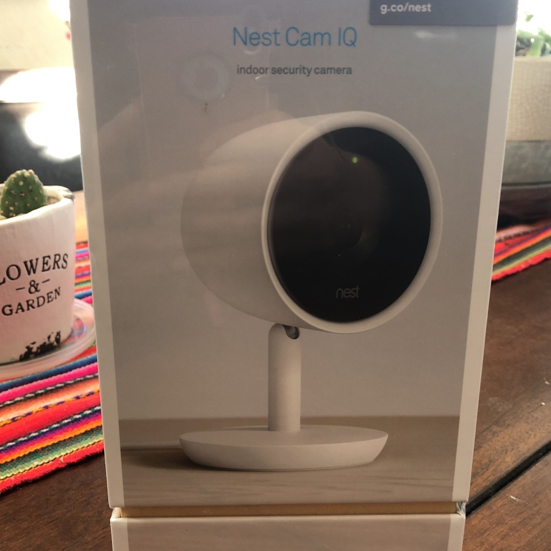 Nest Cam IQ Indoor Security Camera - New and Sealed NC3100US