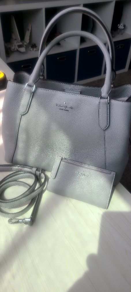 Kate Spade Bag/ Wallet gray