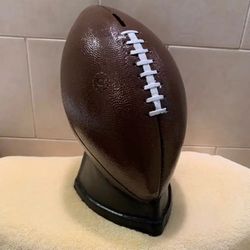 The Football Coin Bank Statue
