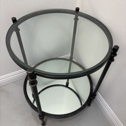 Circle Glass Table