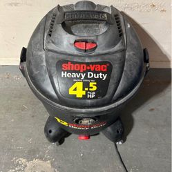 Shop Vac 4.5. NEEDS HOSE AND FILTER