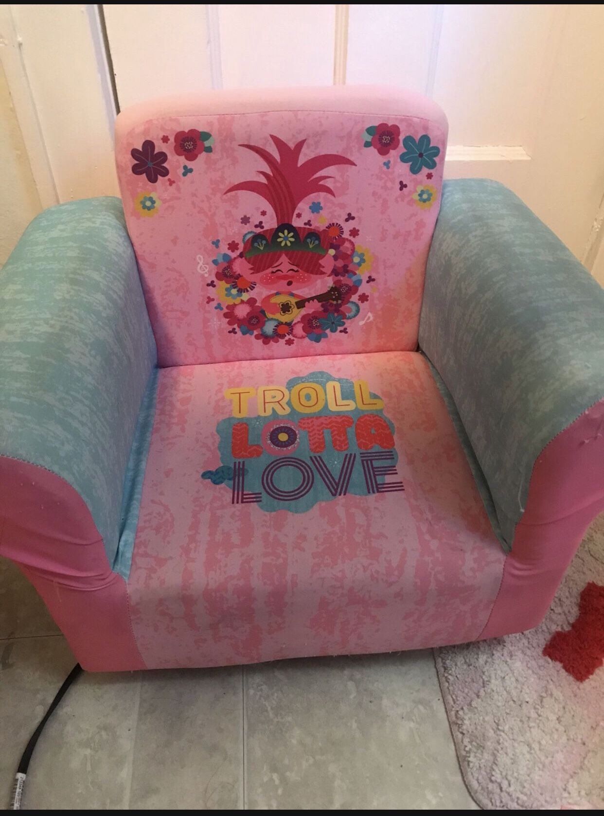 Kids Toddler Trolls Chair