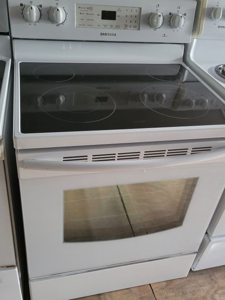 Samsung Electric Stove Everything Works Great 60 Days Warranty 