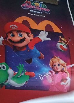The Mario Galaxy Movie Poster (big decal)