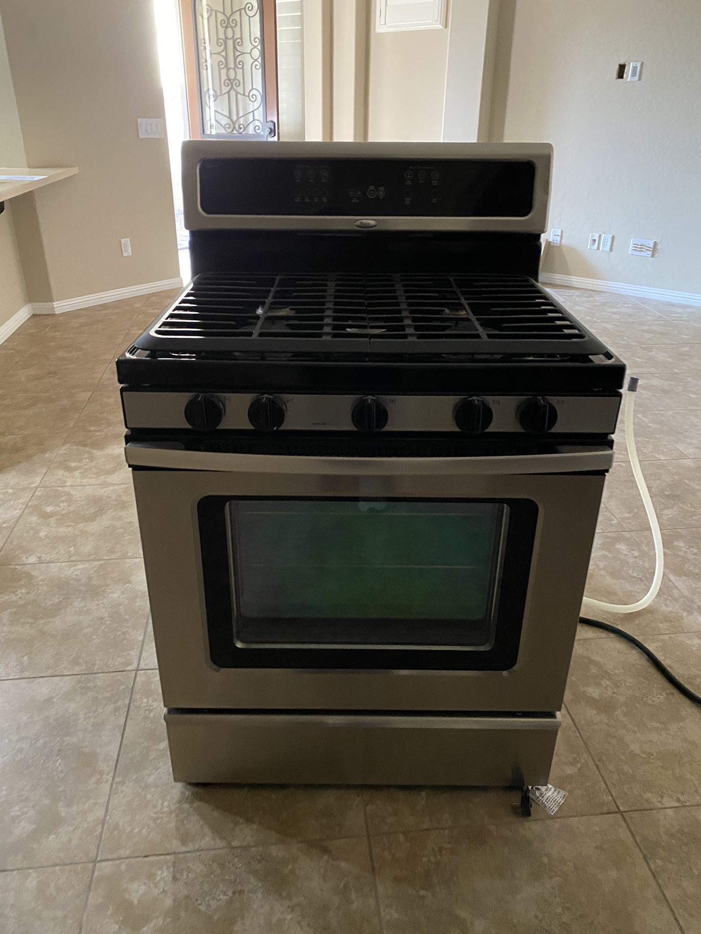 Whirlpool gold series gas stove