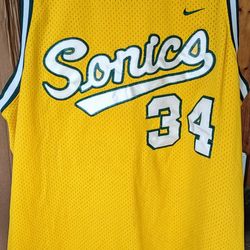 XXL Ray Allen Sonics Jersey
