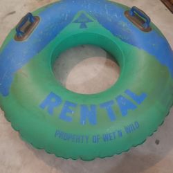Vintage wet and wild raft 