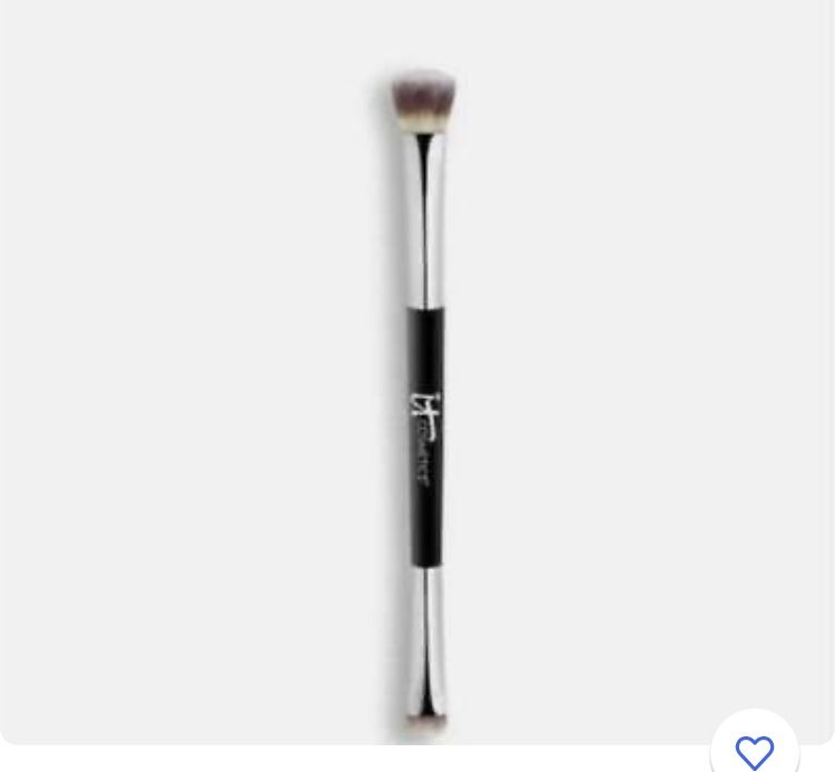 It Cosmetics Brush #5 HEAVENLY LUXE No Tug Dual Eye Shadow Brush NEW!
