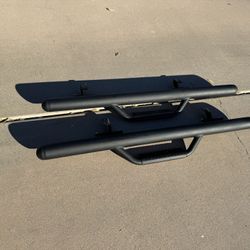 Rough Country Wheel to Wheel Nerf Steps For 2 Door Jeep Wrangler JL (2018-2025)