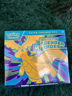 Pokemon Mega Evolution Ascended Heroes Elite Trainer Box (ETB) SEALED