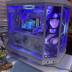 ALL WHITE GAMING PC 