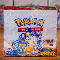Factory sealed surging sparks booster box