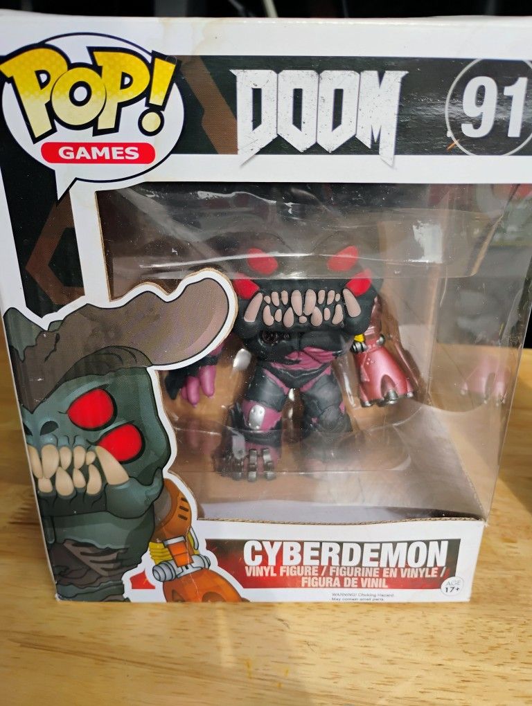 Doom CyberDemon 91 Large Edition Funko Pop