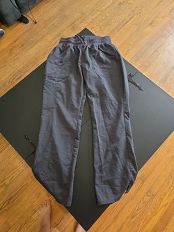 Small petite scrub pants  grey