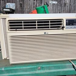 Window Air Conditioner AC 8000 BTU LG Dimensions In Picture