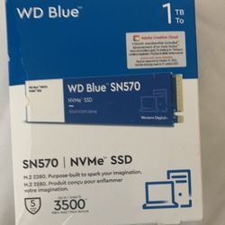 WD 1 TB NVMe SN570 SSD