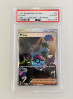 Penny PSA 10 Pokemon Paldean Fates Special Illustration Rare SIR
