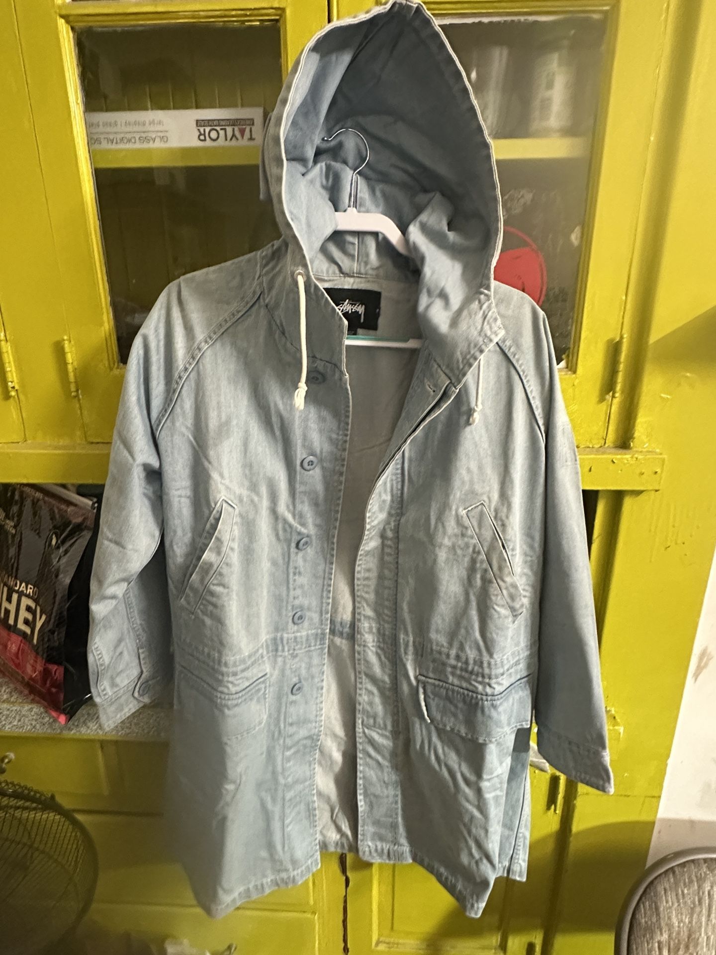 Stussy Denim Parka Jacket