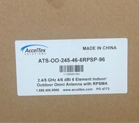 Comercial indoor/outdoor wifi antenna brand new 2.4/5ghz