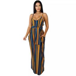Fashionable maxi summer dress