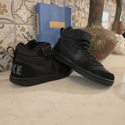 nike court borough mid Black Kids 11C
